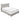 I 6020Q - BED - QUEEN SIZE / GREY LINEN WITH 2 STORAGE DRAWERS BY MONARCH SPECIALITES INC