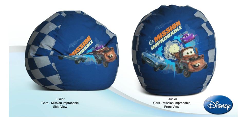JUNIOR CARS - MISSION IMPROBABLE BEAN BAG COVER