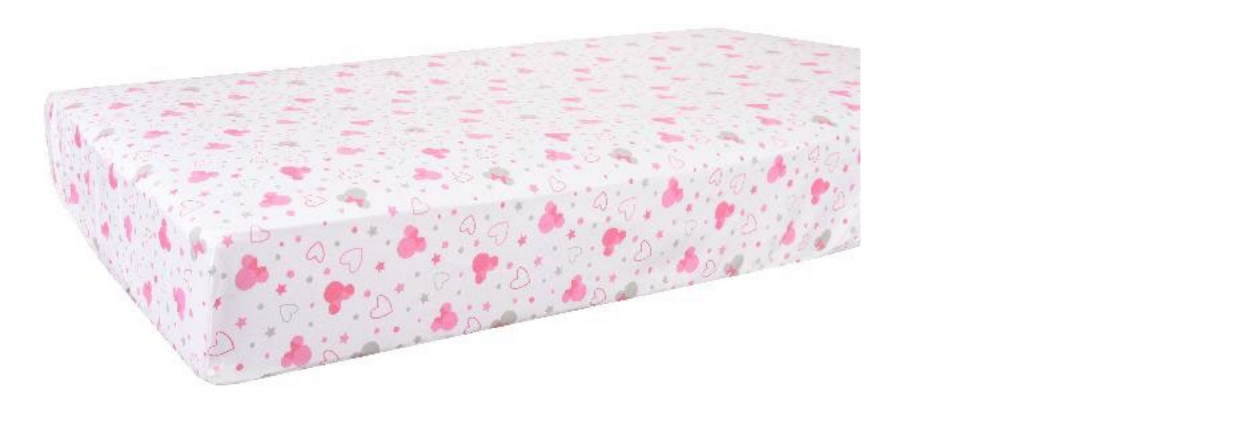 Disney Baby Minnie Mouse Fitted Crib Sheet - 33412